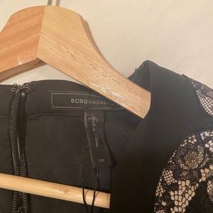 Women’s BCBG black/lace cocktail dress